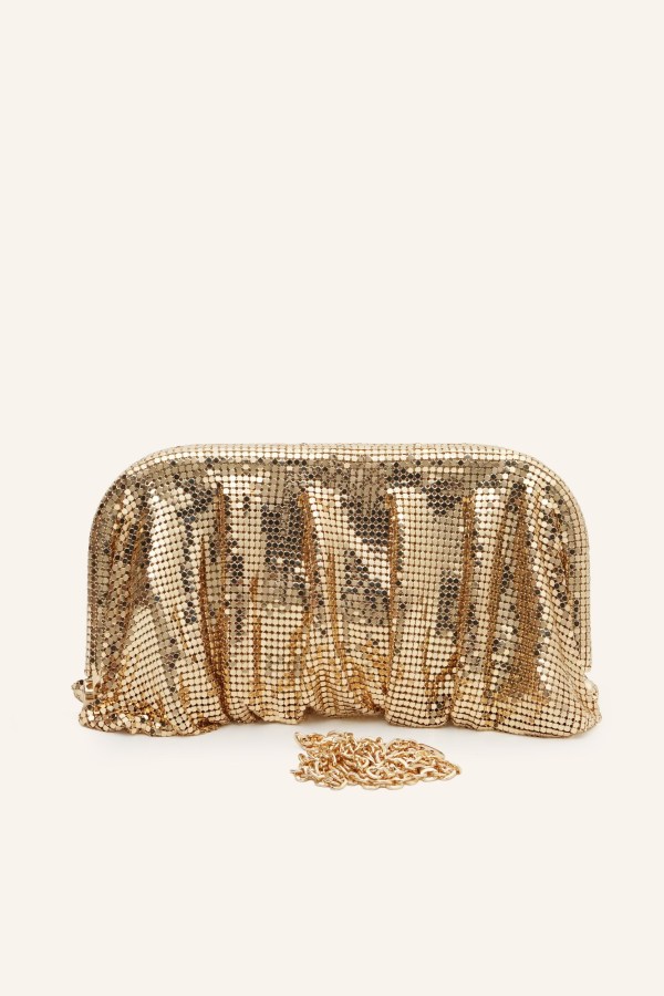 Altın Işıl Abiye Çanta 