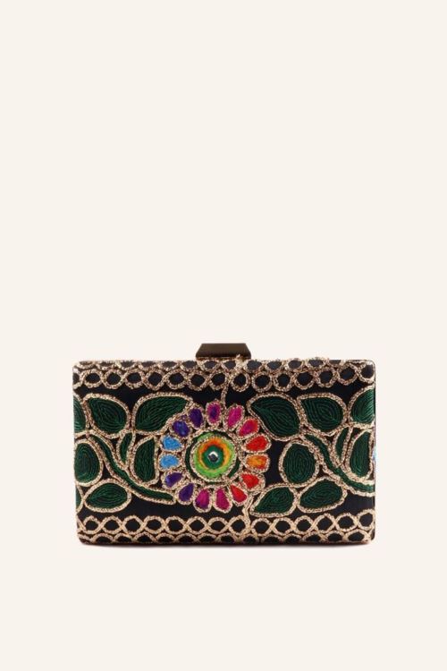 Siyah Saten 1-1 NÜANS HİNT ÇANTA