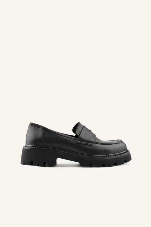 Siyah Martin Deri Loafer
