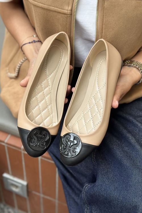 Nud-siyah St. Balerin Babet 