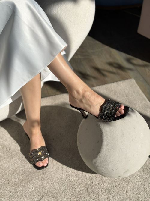 Siyah Welle Deri Terlik 