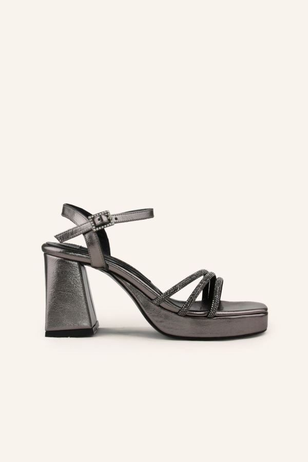 Antrasit Rio Platform Ayakkabı