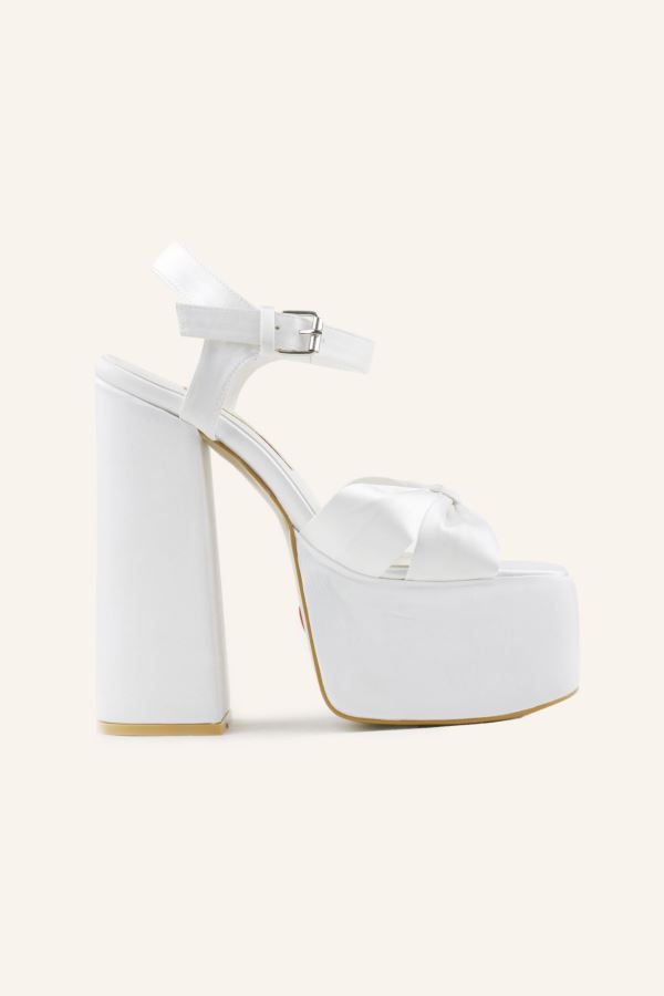 Adel Yüksek Platformlu Gelin Ayakkabısı