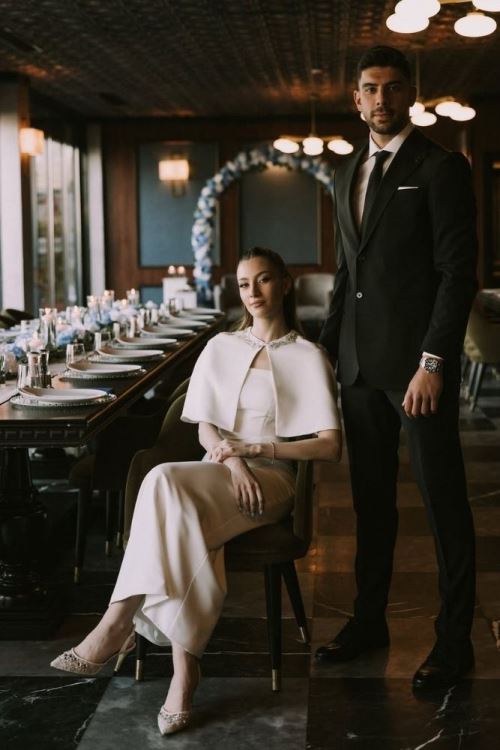 Sedef Tiara Topuklu Gelin Ayakkabısı 