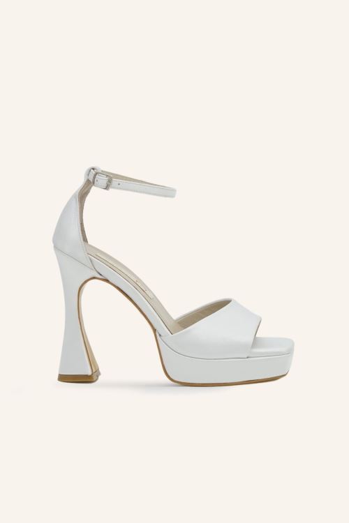Stefano Platform Topuklu Gelin Ayakkabısı