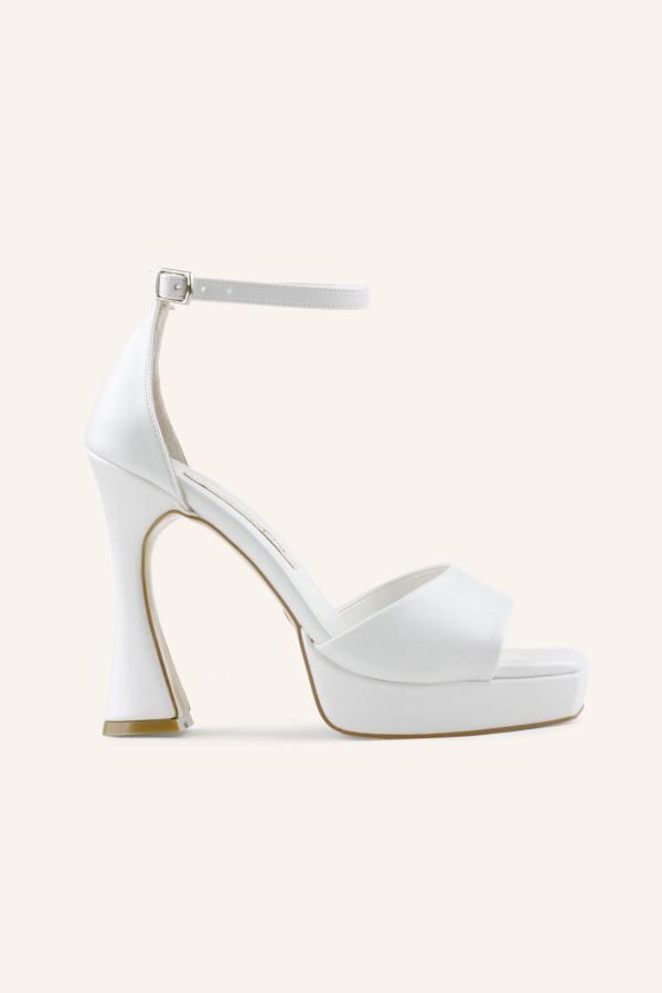 Stefano Platform Topuklu Gelin Ayakkabısı 