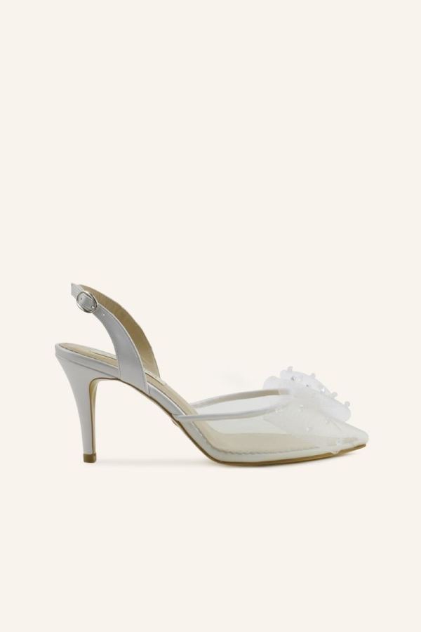 ROMEO MINI TOPUKLU GELİN AYAKKABISI