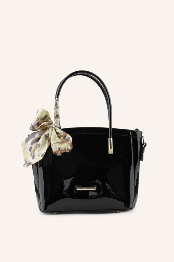 Siyah Rugan Omuz Çantası