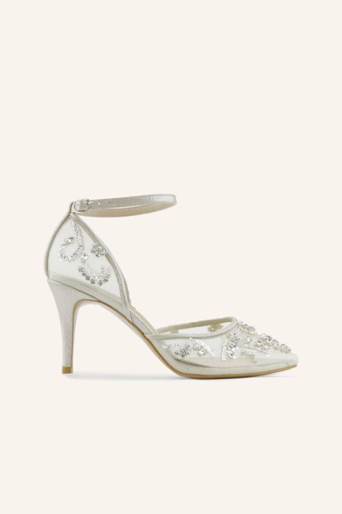 Ekru Peri Gelin Ayakkabısı