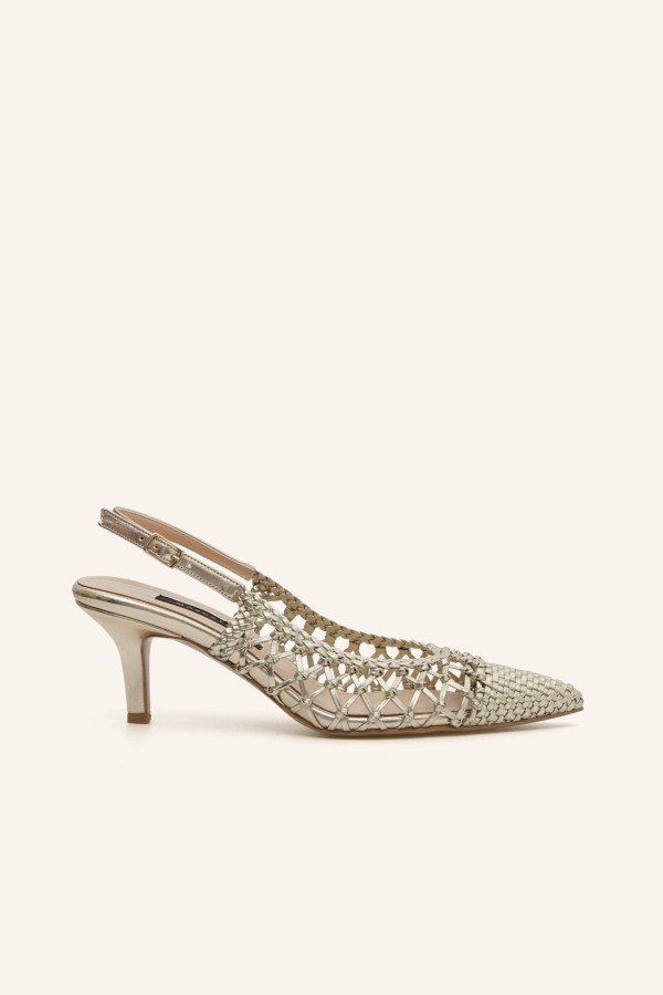Altın Örgü Stiletto 
