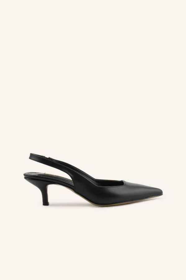 Siyah Topuklu Stiletto 